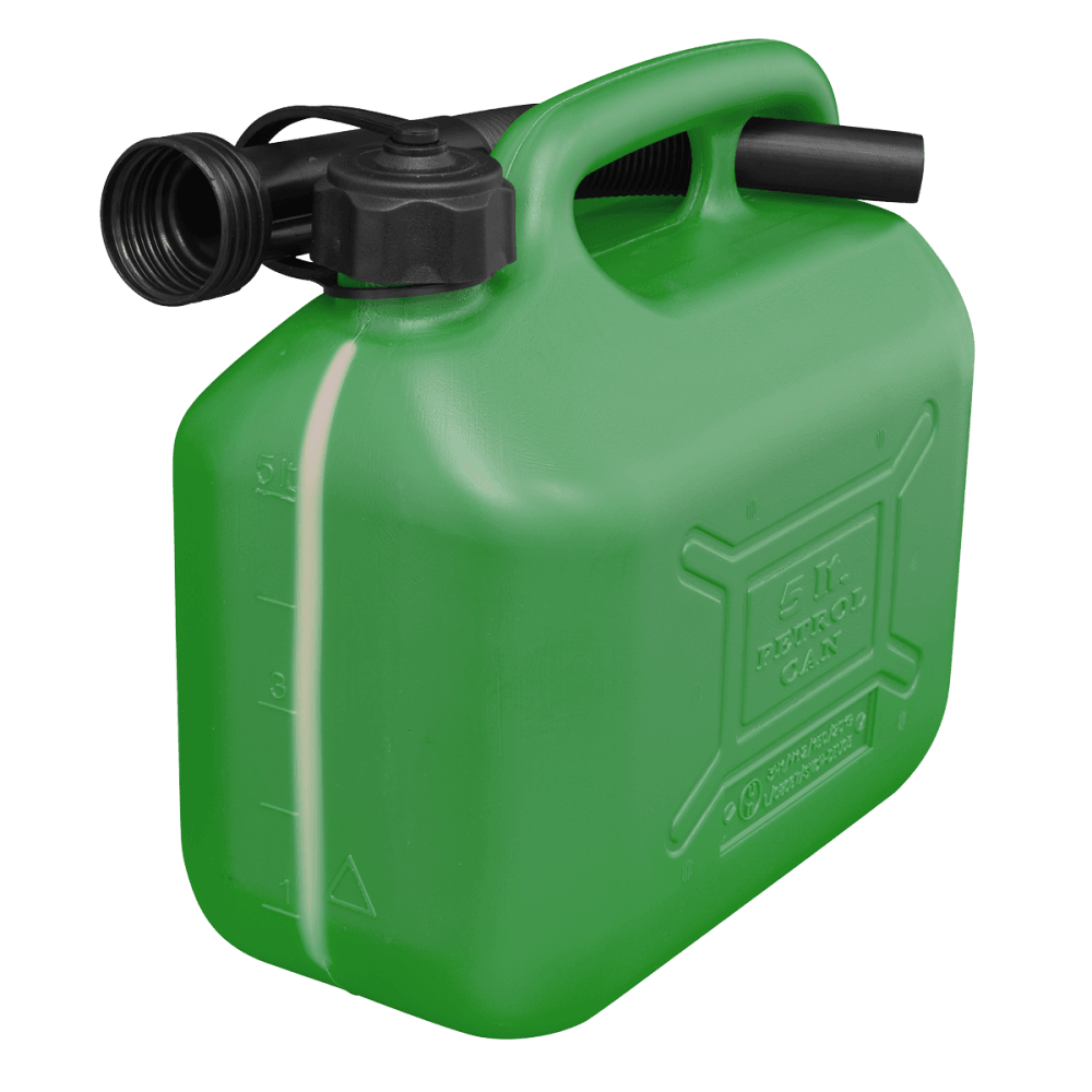 Sealey Fuel Can 5ltr - Green Model No-JC5G