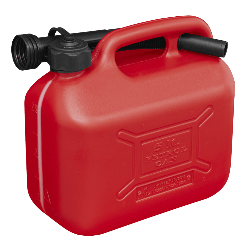 Sealey Fuel Can 5ltr - Red Model No-JC5R