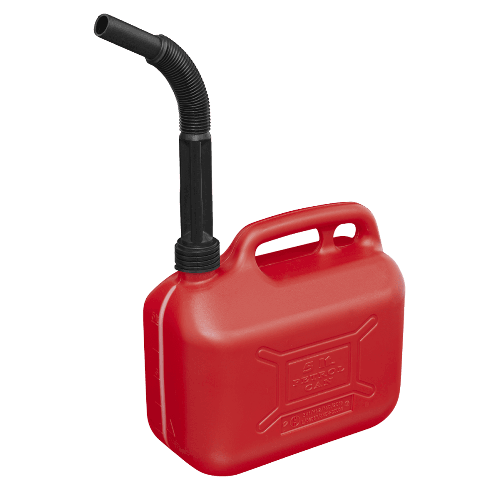 Sealey Fuel Can 5ltr - Red Model No-JC5R