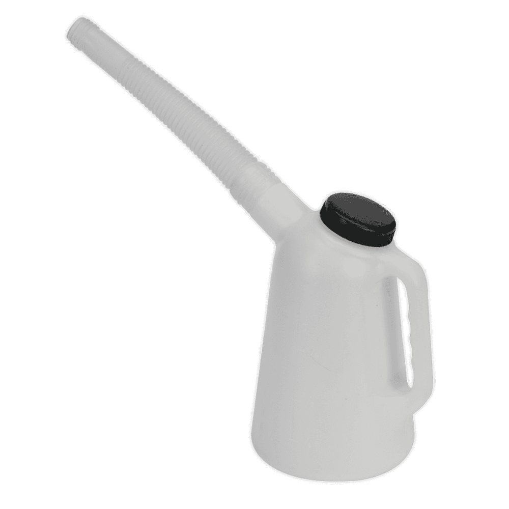 Sealey Oil Container with Lid & Flexi-Spout 1ltr Model No-JDL1