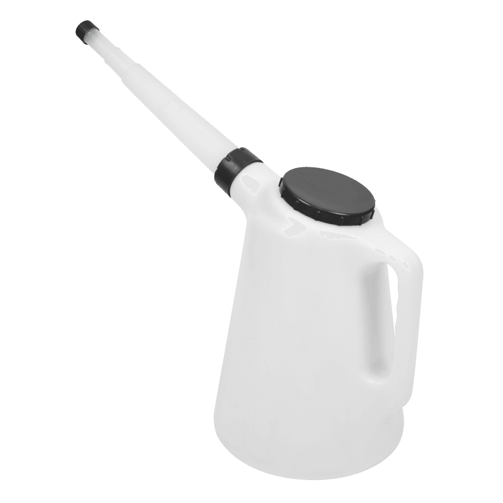 Sealey Oil Container with Lid & Flexi-Spout 5ltr Model No-JDL5