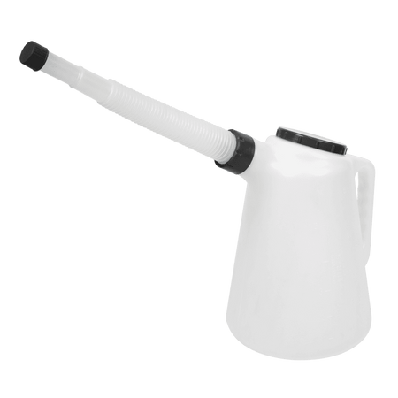 Sealey Oil Container with Lid & Flexi-Spout 5ltr Model No-JDL5
