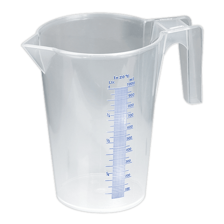 Sealey Measuring Jug Translucent 1ltr Model No-JT1000