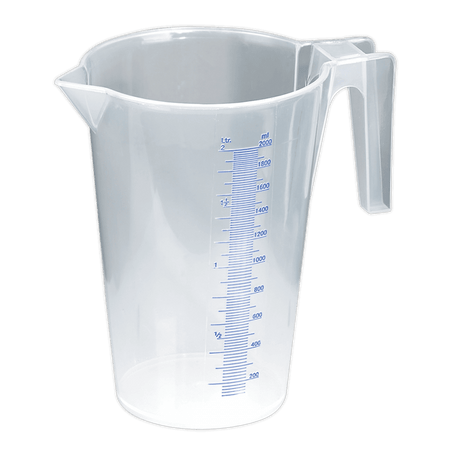 Sealey Measuring Jug Translucent 2ltr Model No-JT2000