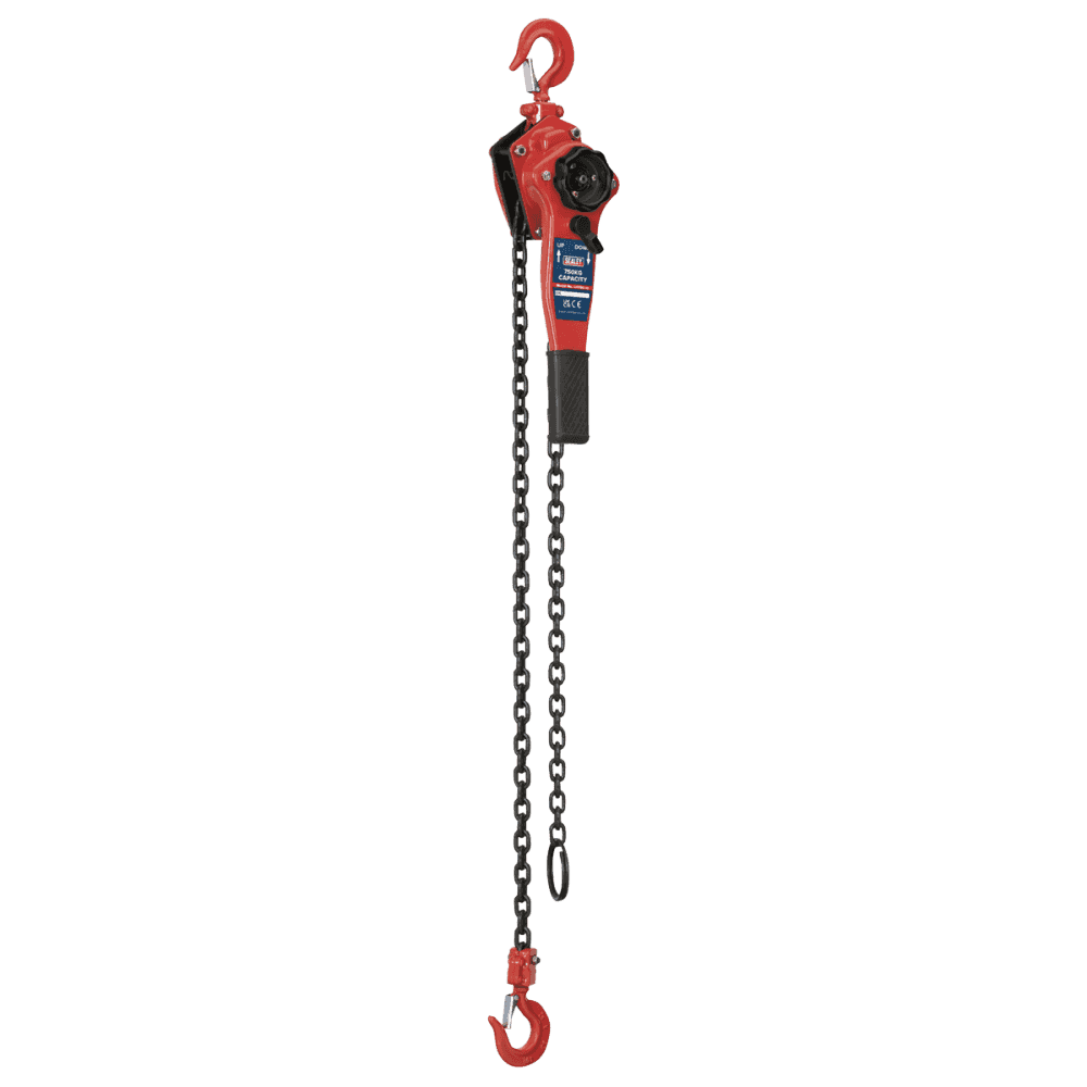 Sealey Lever Hoist Steel 750kg Model No-LH750