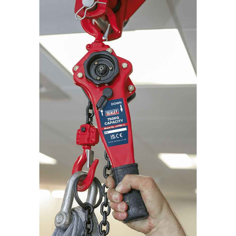 Sealey Lever Hoist Steel 750kg Model No-LH750