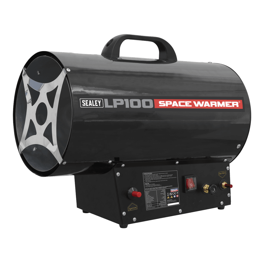 Sealey Space Warmer Propane Heater 68,000-97,000Btu/hr Model No-LP100