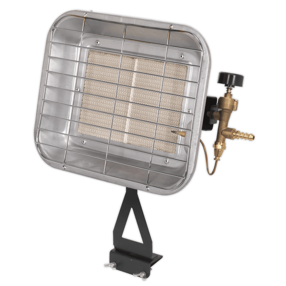 Sealey Space Warmer Propane Heater 10,250-15,354Btu/hr Bottle Mounting Model No-LP13