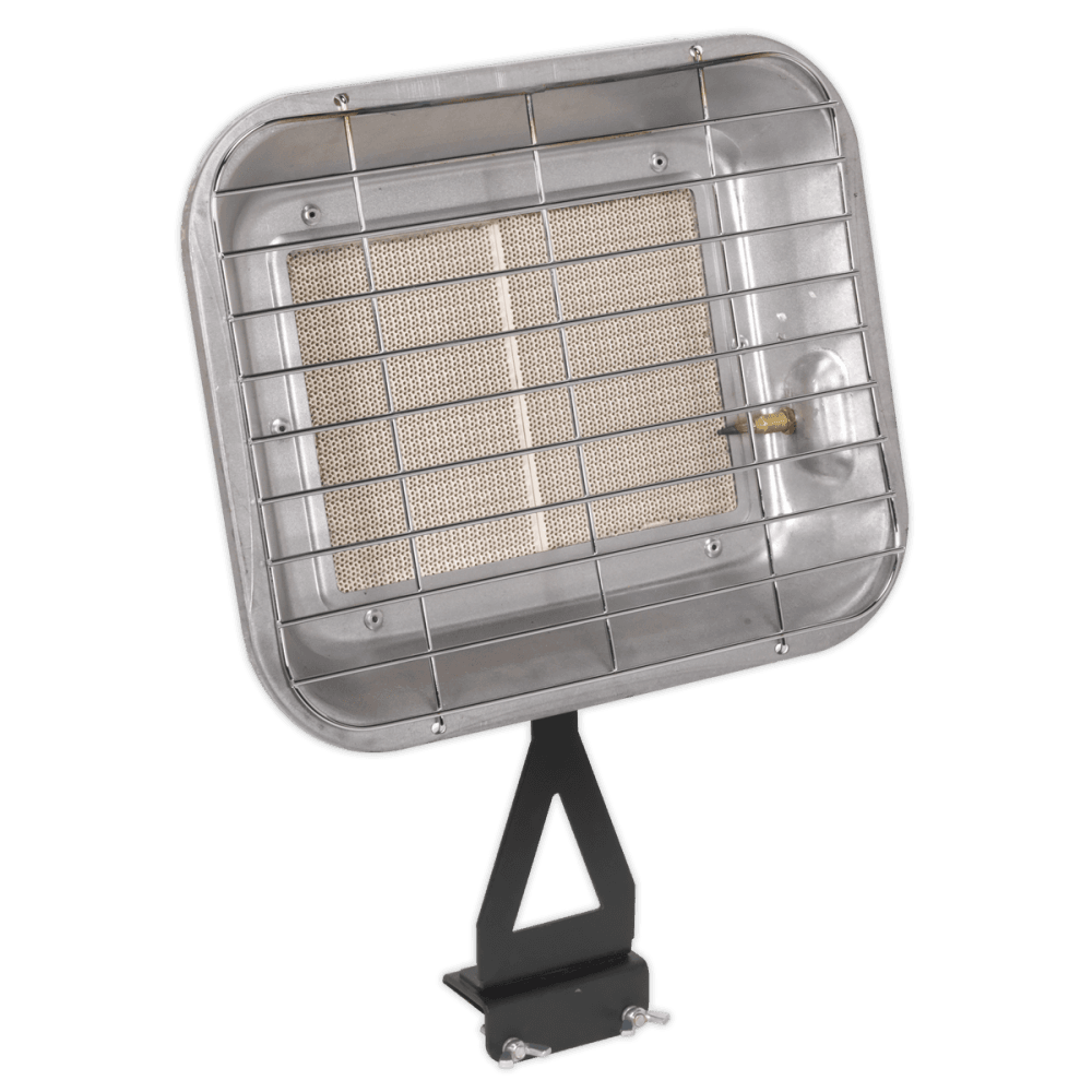 Sealey Space Warmer Propane Heater 10,250-15,354Btu/hr Bottle Mounting Model No-LP13