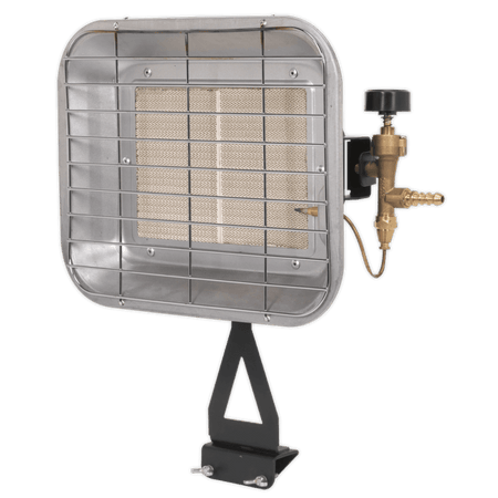 Sealey Space Warmer Propane Heater 10,250-15,354Btu/hr Bottle Mounting Model No-LP13