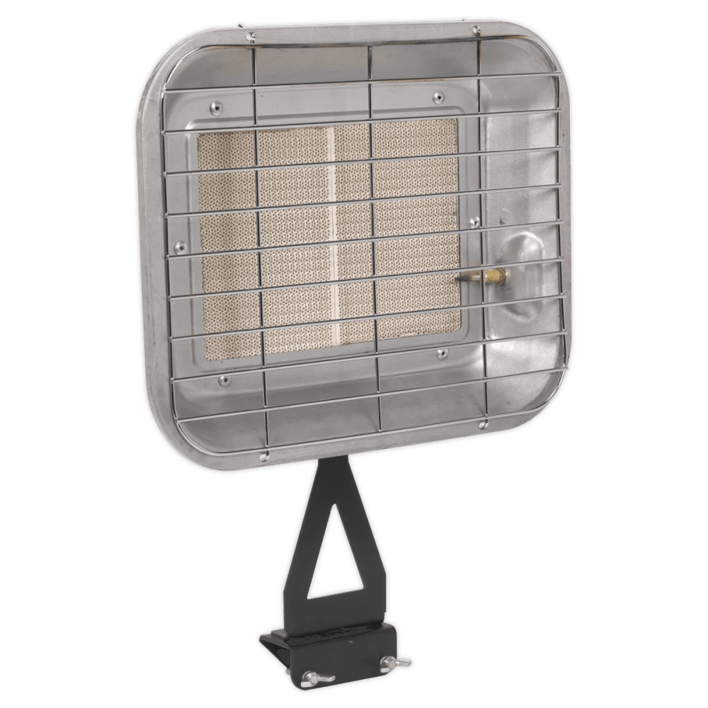Sealey Space Warmer Propane Heater 10,250-15,354Btu/hr Bottle Mounting Model No-LP13