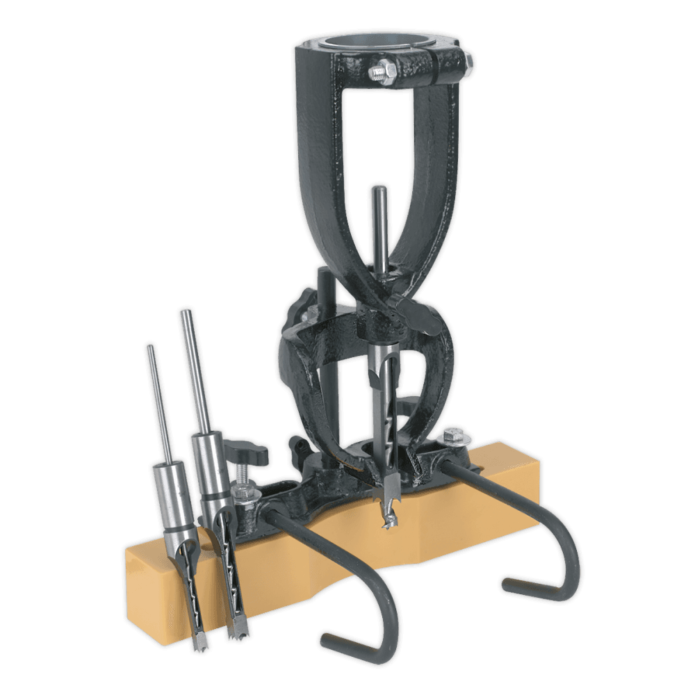 Sealey Wood Mortising Attachment 40-65mm with Chisels Model No-MA10