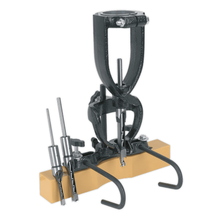 Sealey Wood Mortising Attachment 40-65mm with Chisels Model No-MA10