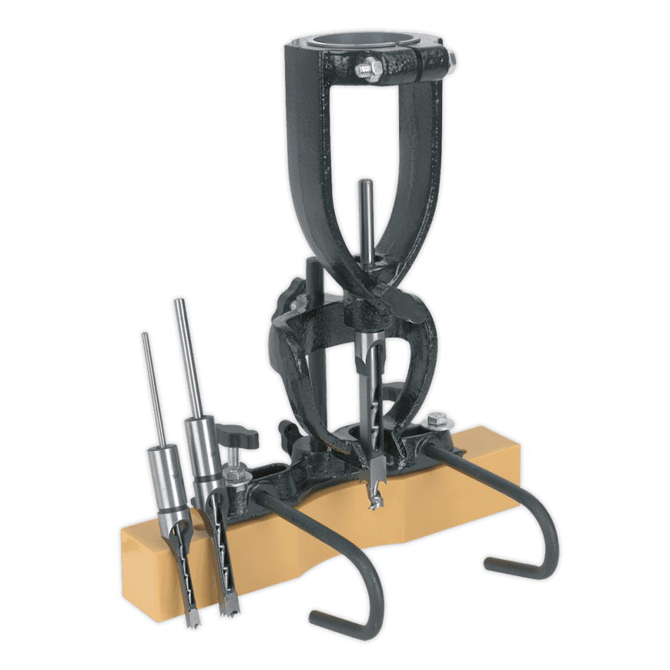 Sealey Wood Mortising Attachment 40-65mm with Chisels Model No-MA10