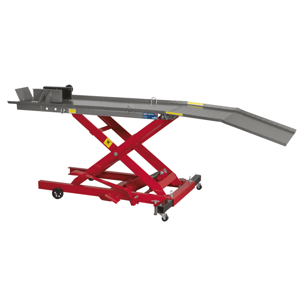 Sealey Motorcycle Lift 365kg Capacity Hydraulic Model No-MC365