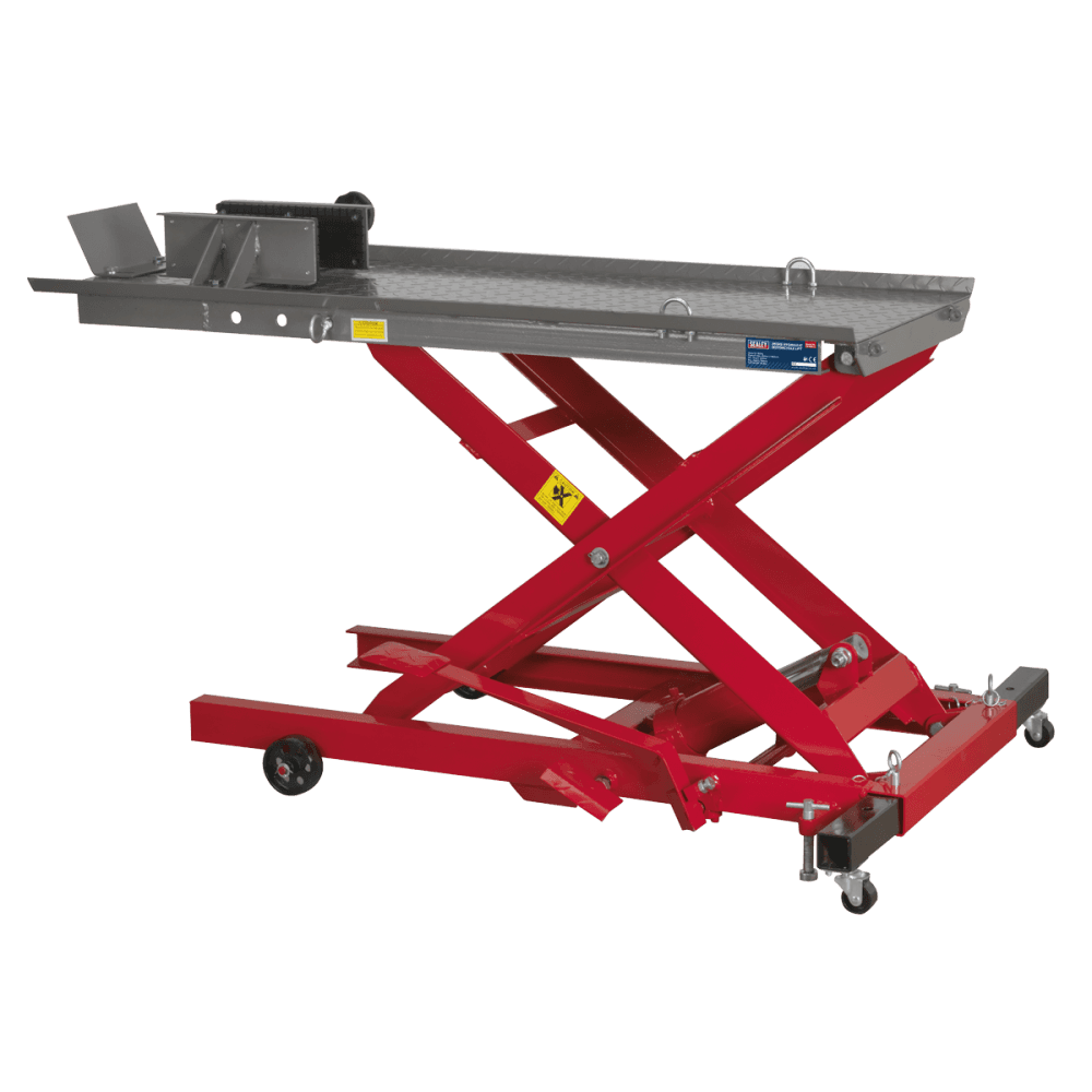 Sealey Motorcycle Lift 365kg Capacity Hydraulic Model No-MC365