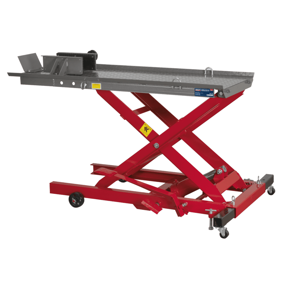 Sealey Motorcycle Lift 365kg Capacity Hydraulic Model No-MC365