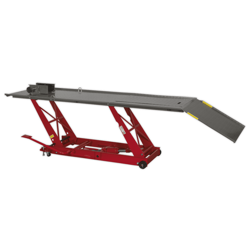 Sealey Motorcycle Lift 454kg Capacity Hydraulic Model No-MC401