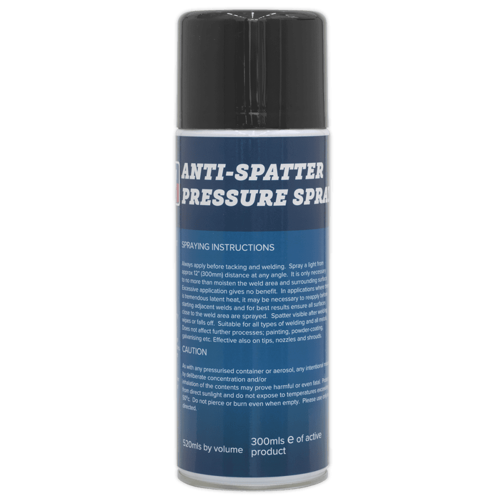 Sealey Anti-Spatter Pressure Spray 300ml Model No-MIG/722308