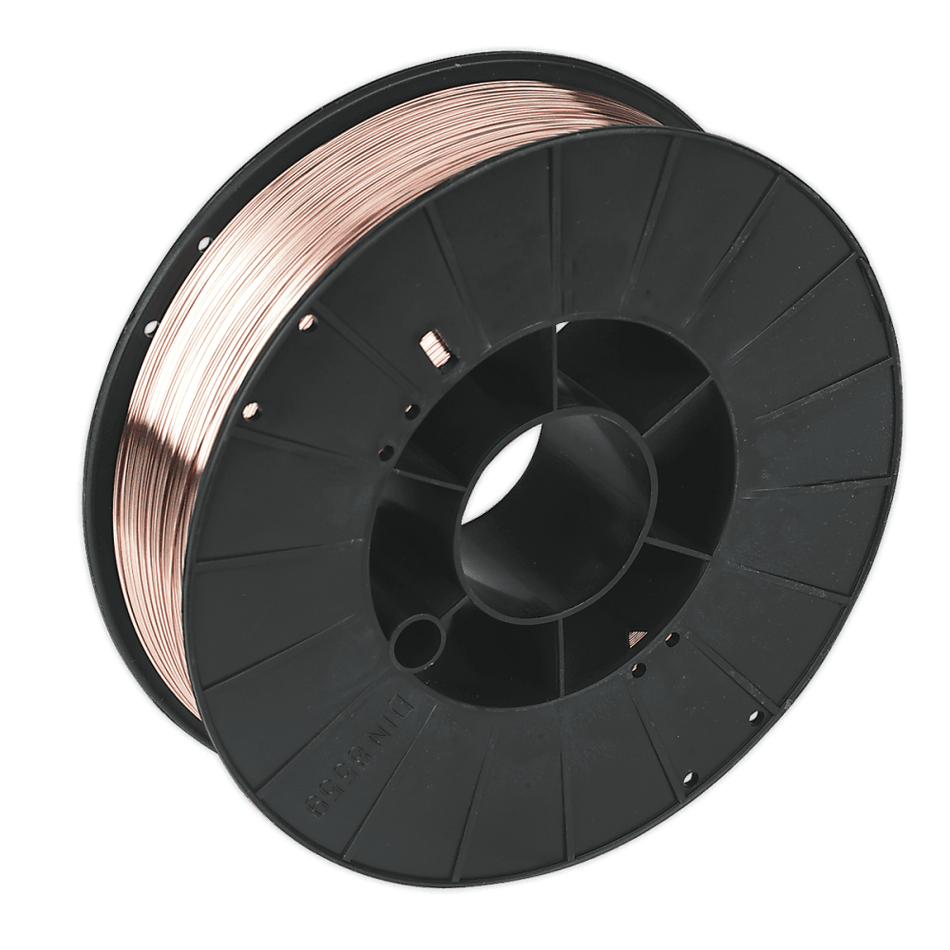 Sealey Mild Steel MIG Wire 5kg 0.6mm A18 Grade Model No-MIG/777706