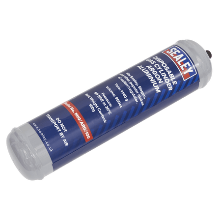 Sealey Gas Cylinder Disposable Argon 60ltr Model No-MIG/ARG/100