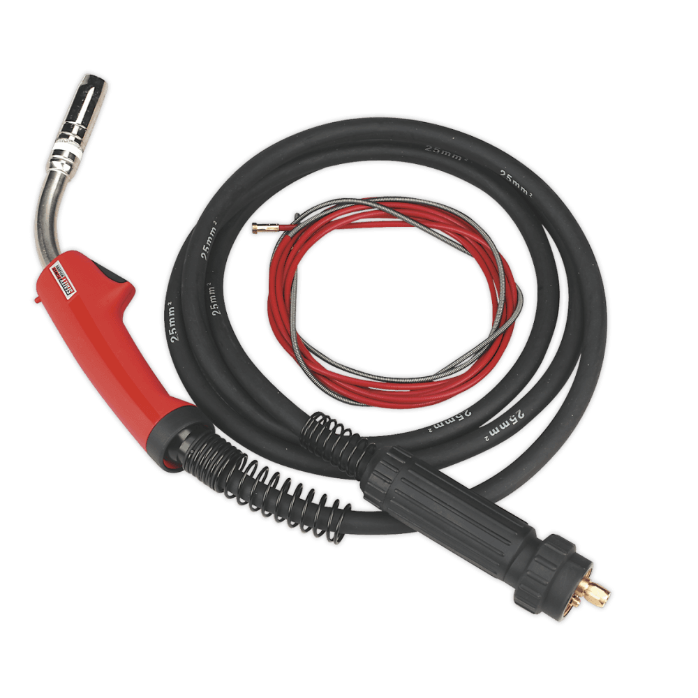 Sealey MIG Torch 3mtr Euro Connector TB25 Model No-MIG/T25
