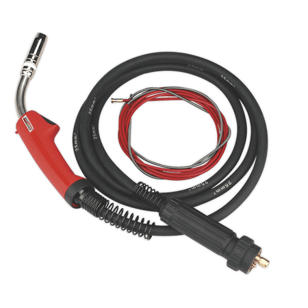 Sealey MIG Torch 3mtr Euro Connector TB25 Model No-MIG/T25