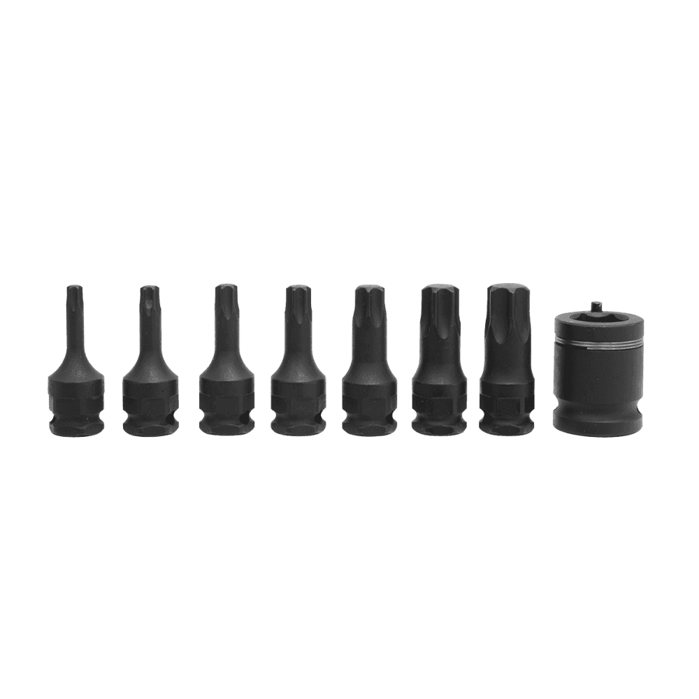 Impact TRX-Star* Socket Bit Set 8pc 3/8"Sq Drive Model No-AK5621