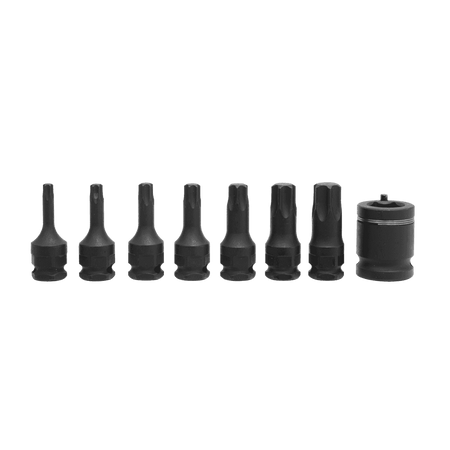 Impact TRX-Star* Socket Bit Set 8pc 3/8"Sq Drive Model No-AK5621