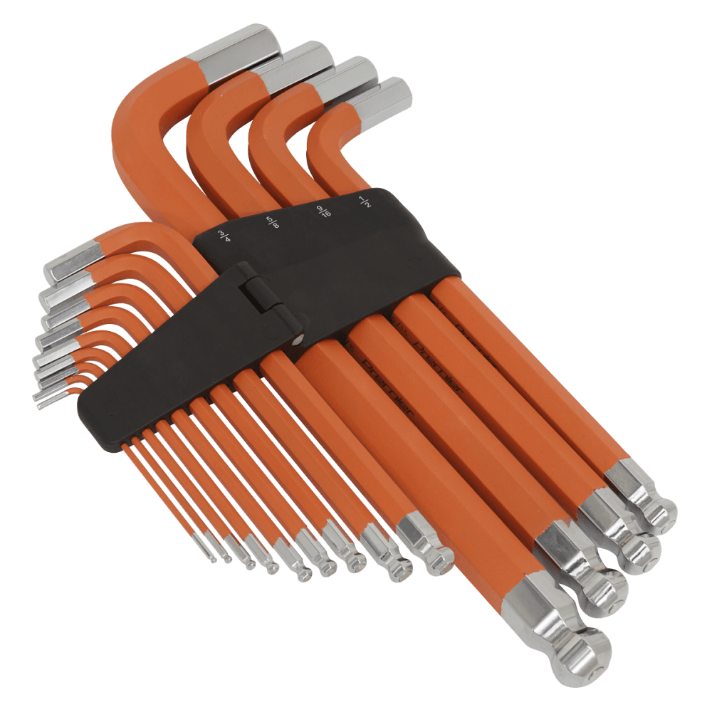 Jumbo Ball-End Hex Key Set 13pc Anti-Slip - Imperial Model No-AK71870