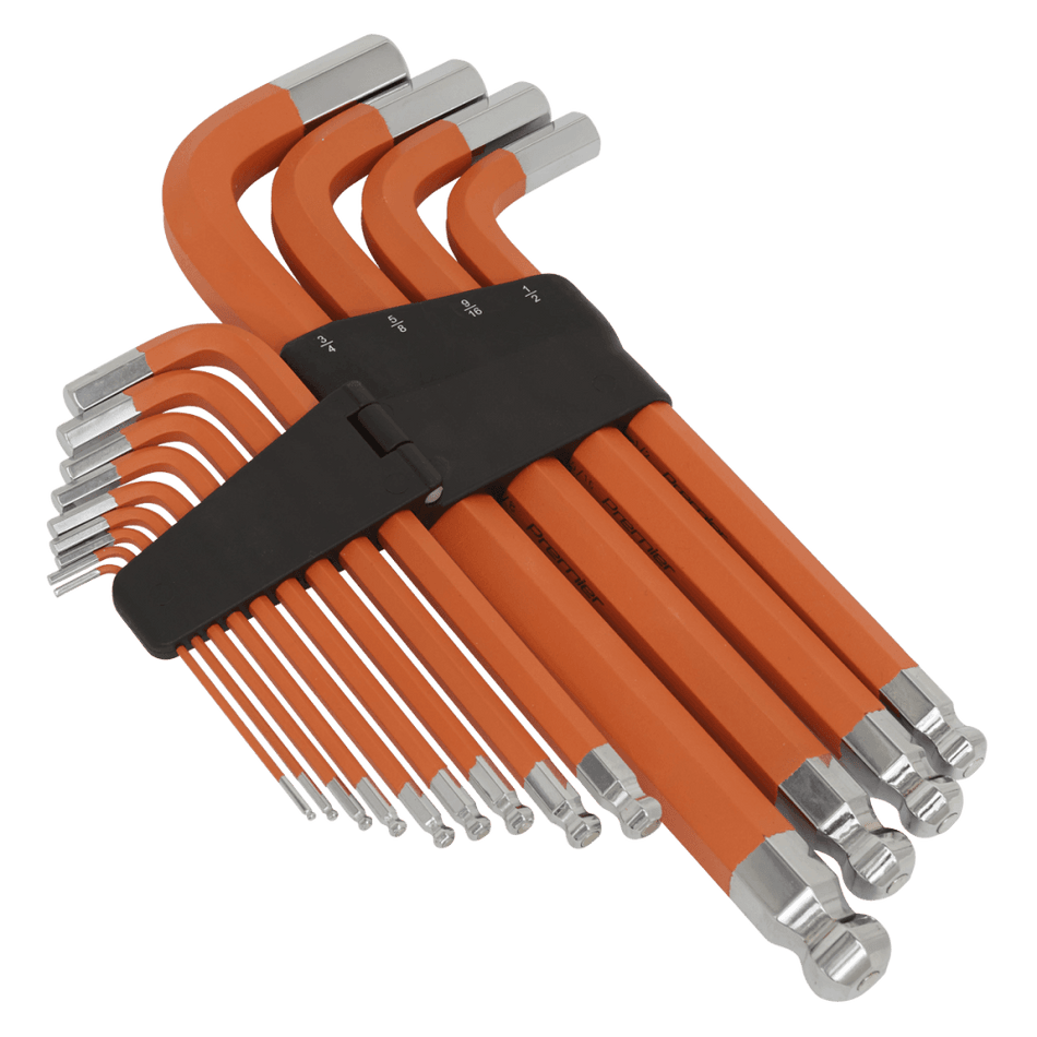 Jumbo Ball-End Hex Key Set 13pc Anti-Slip - Imperial Model No-AK71870