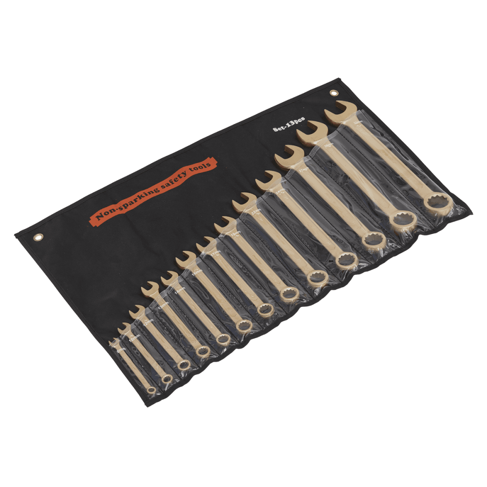 Combination Spanner Set 13pc 8-32mm Non-Sparking Model No-NS001