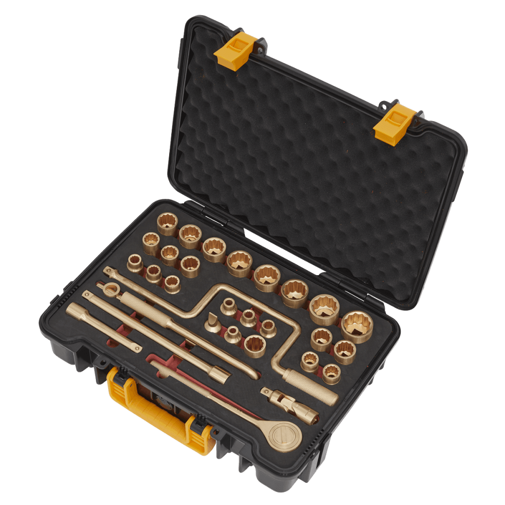 Socket Set 32pc 1/2"Sq Drive Non-Sparking Model No-NS039