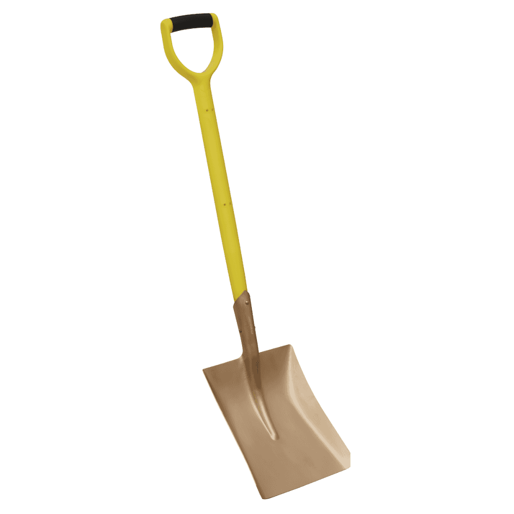 Square Shovel 240 x 418 x 990mm Non-Sparking Model No-NS106