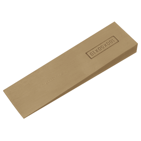 Wedge 180 x 50 x 19mm Non-Sparking Model No-NS121