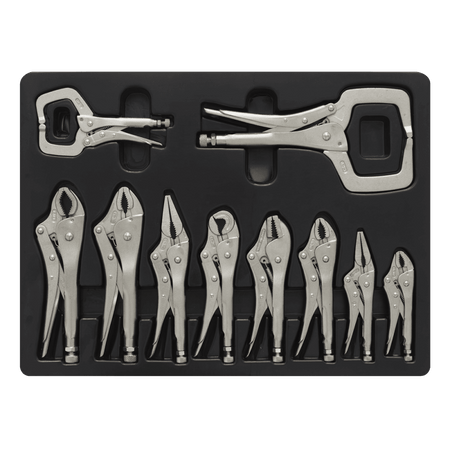 Locking Pliers Set 10pc Model No-AK6800