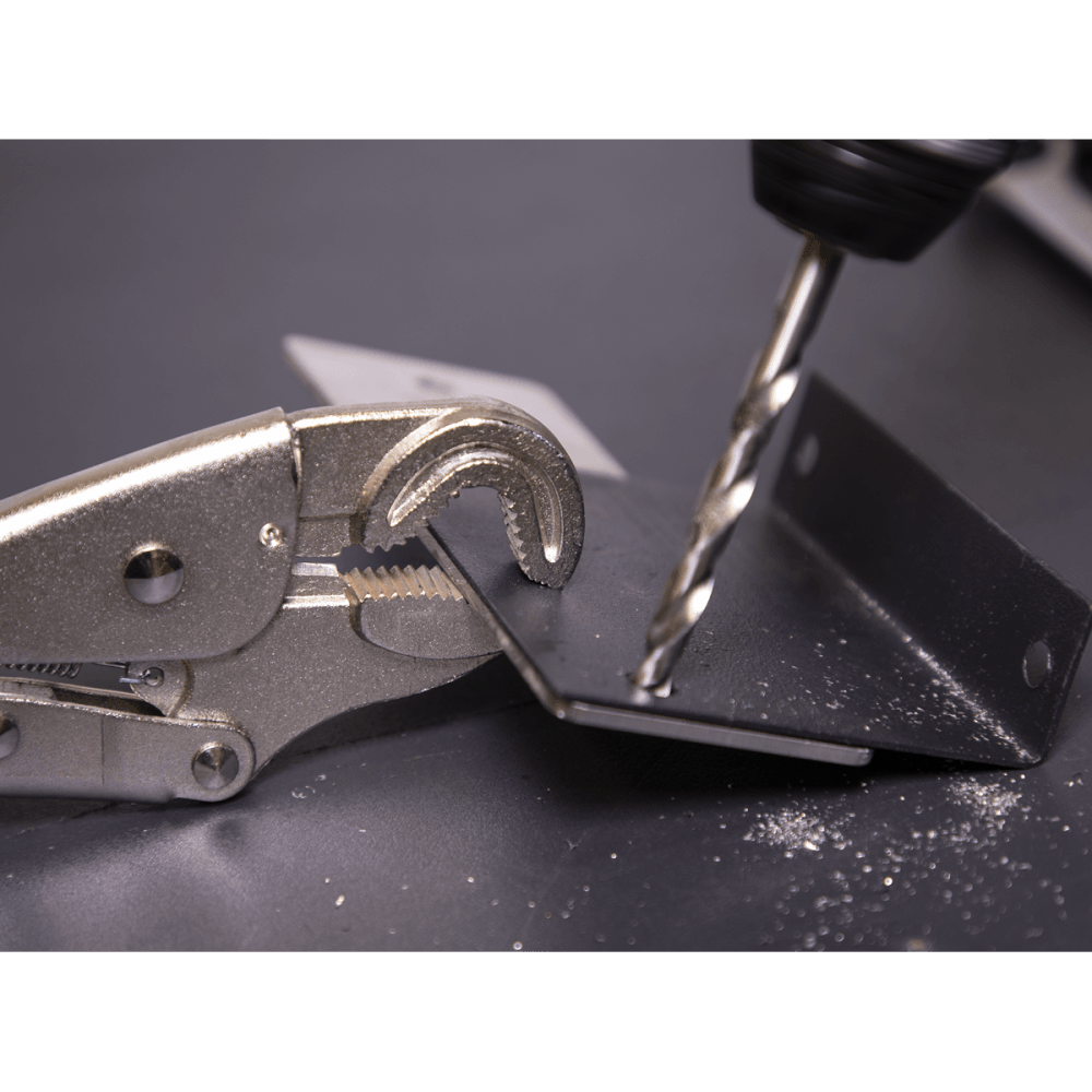Locking Pliers Round Jaws 195mm 0-35mm Capacity Model No-AK6871