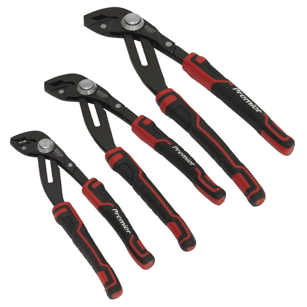 Water Pump Pliers Set 3pc Quick Action Model No-AK8380