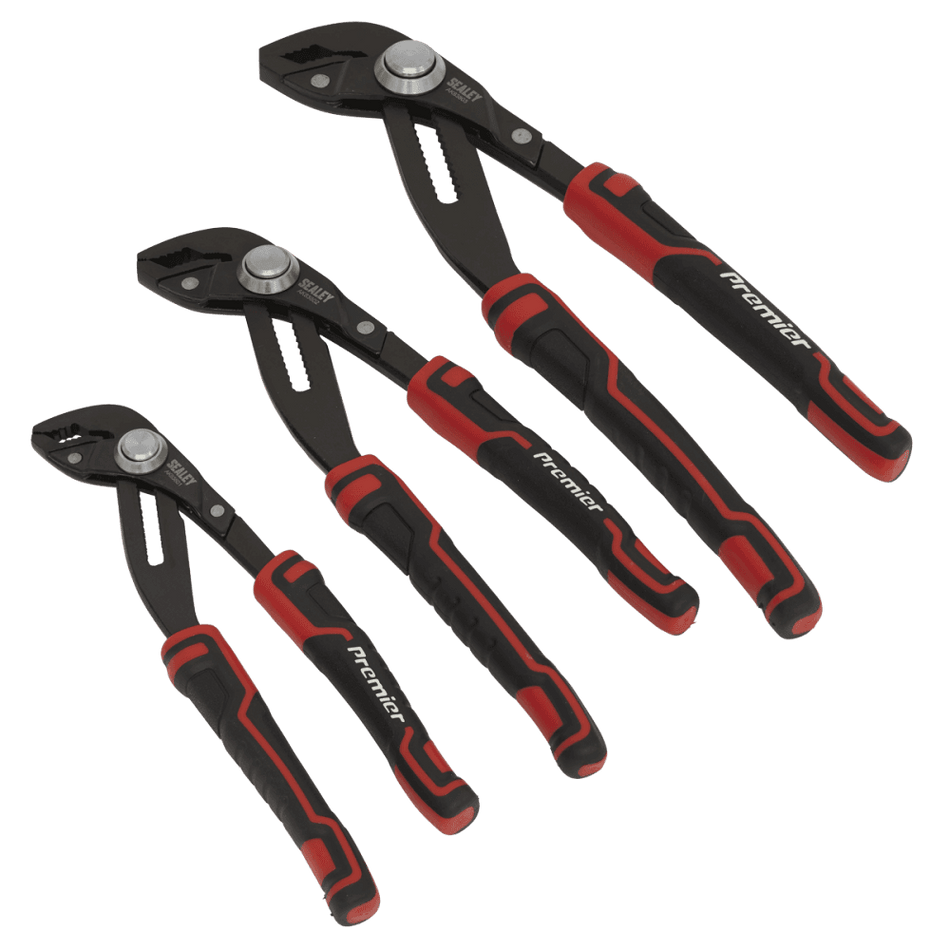 Water Pump Pliers Set 3pc Quick Action Model No-AK8380