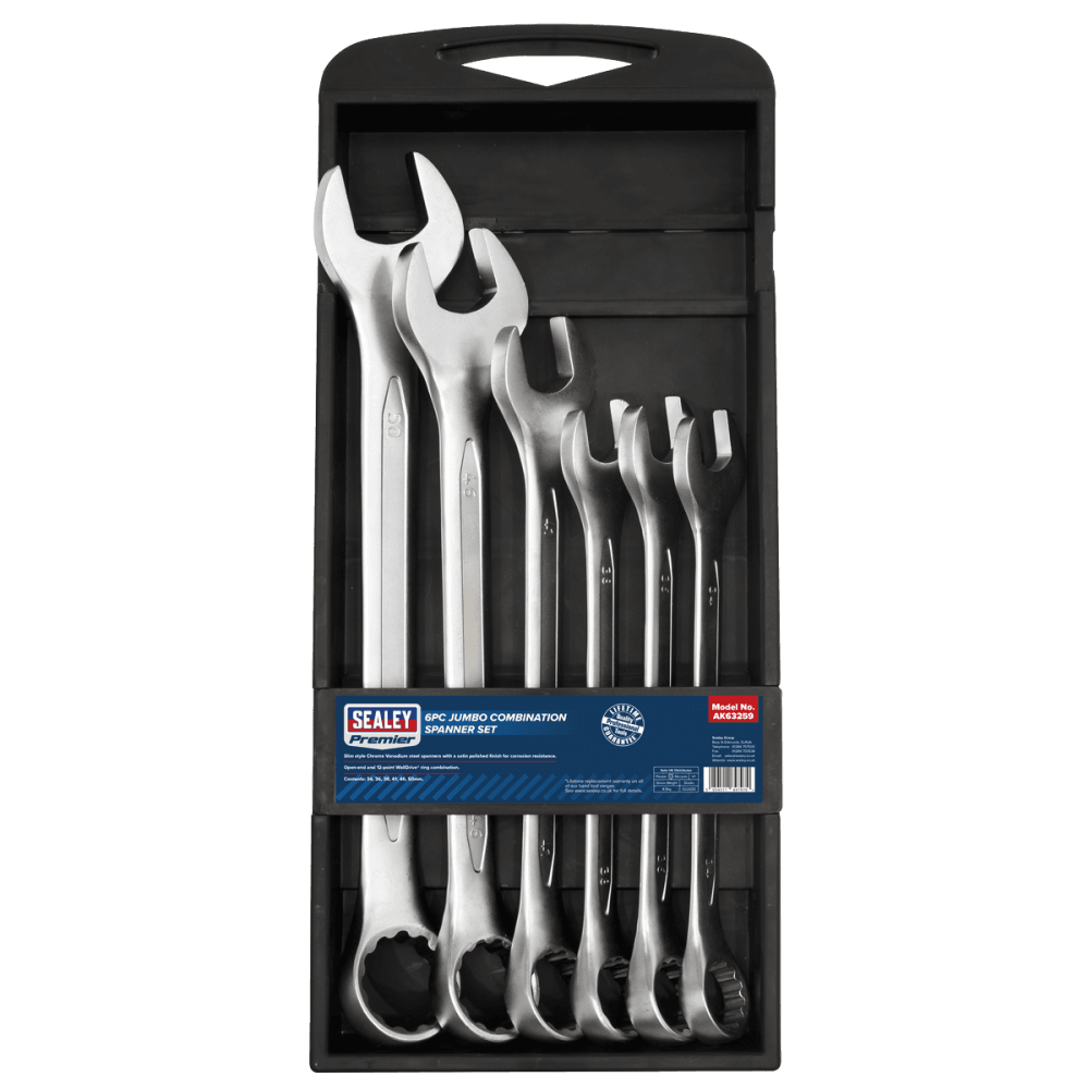 Combination Spanner Set 6pc Jumbo Metric Model No-AK63259