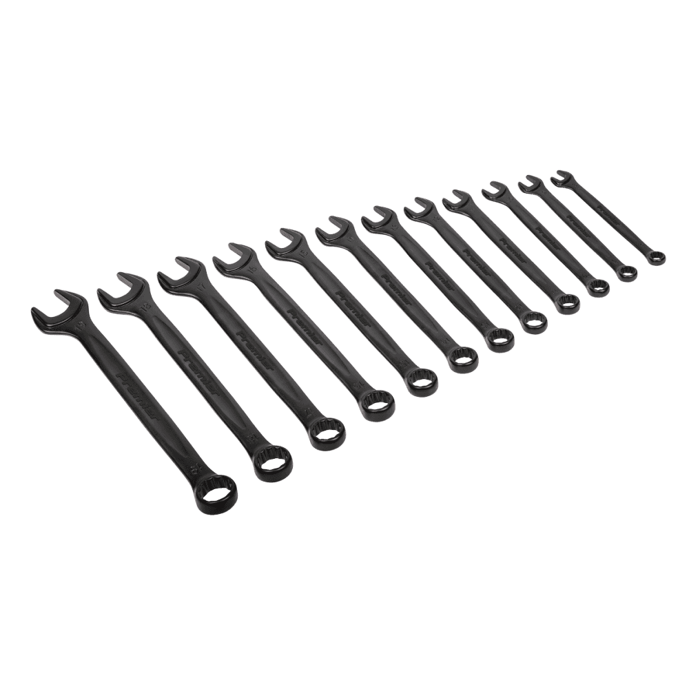 Premier Black Combination Spanner Set 12pc : Model No-AK63263B
