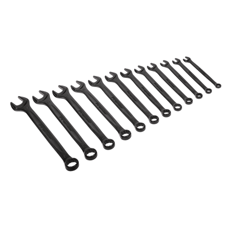 Premier Black Combination Spanner Set 12pc : Model No-AK63263B