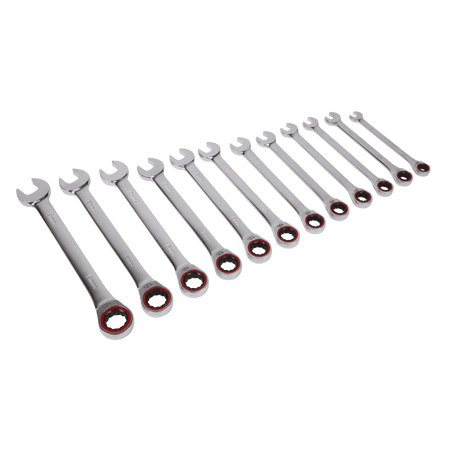 Ratchet Combination Spanner Set 12pc Metric Model No-AK63940