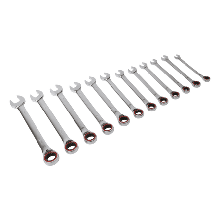 Premier Platinum Reversible Ratchet Combination Spanner Set 12pc : Model No-AK63944