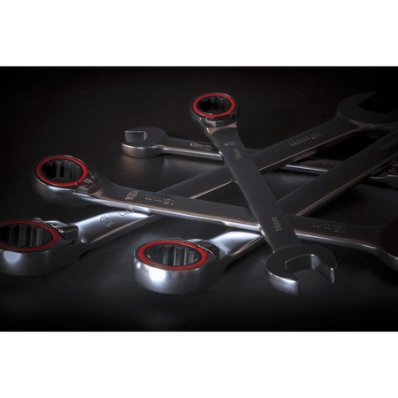 Premier Platinum Reversible Ratchet Combination Spanner Set 7pc : Model No-AK63945