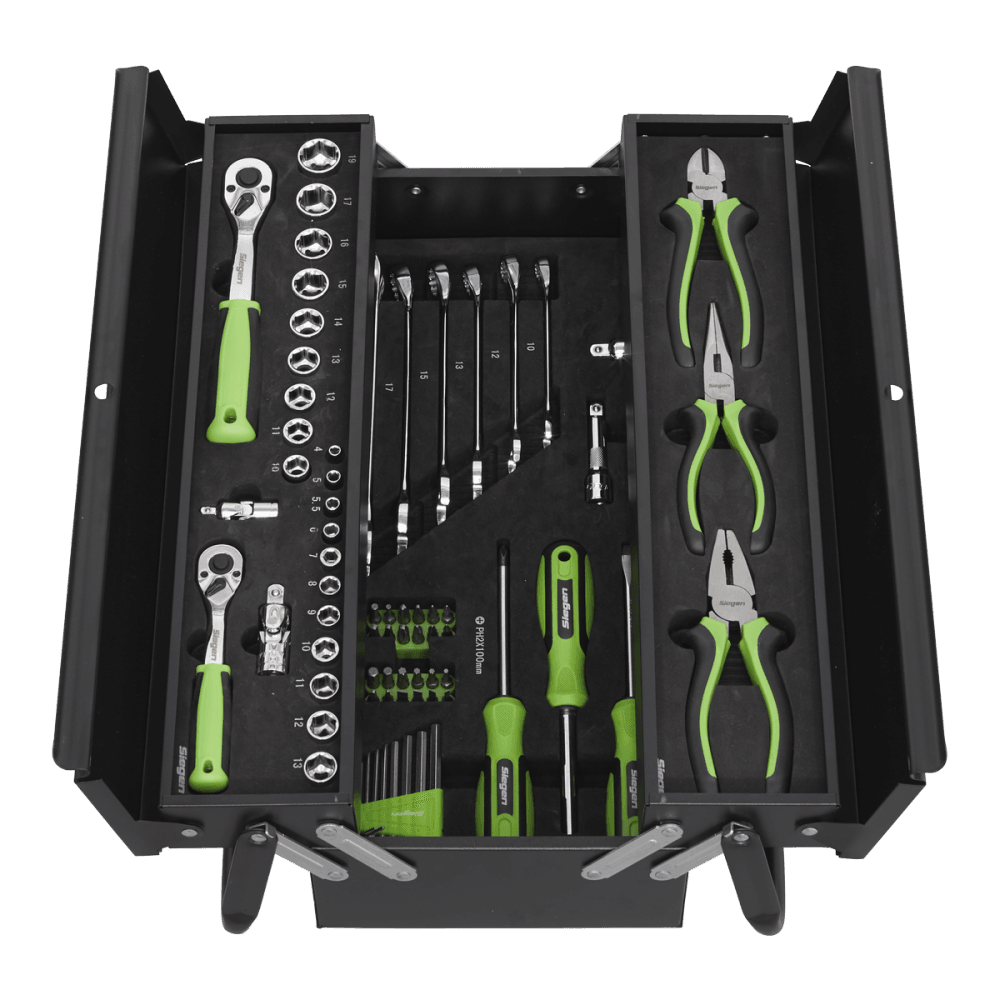 Cantilever Toolbox with Tool Kit 70pc Model No-S01215