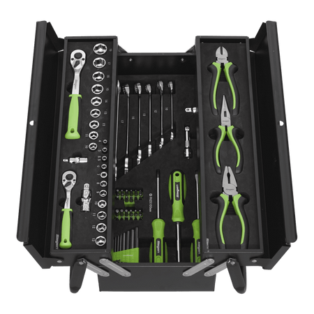 Cantilever Toolbox with Tool Kit 70pc Model No-S01215
