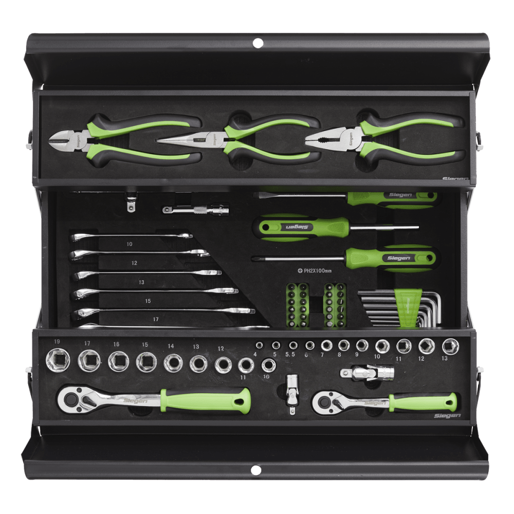 Cantilever Toolbox with Tool Kit 70pc Model No-S01215