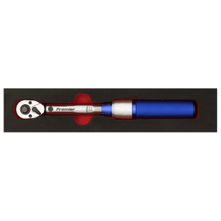 Premier Calibrated Micrometer Torque Wrench 3/8"Sq Drive 5-25Nm : Model No-STW902