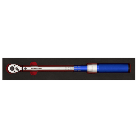 Premier Calibrated Micrometer Torque Wrench 3/8"Sq Drive 20-120Nm : Model No-STW903